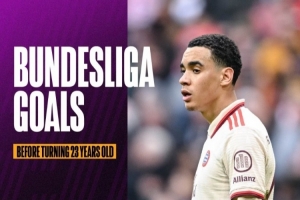 pg电子官网-45球!23岁前穆西亚拉拜仁德甲进球数仅次于盖德-穆勒&赫内斯