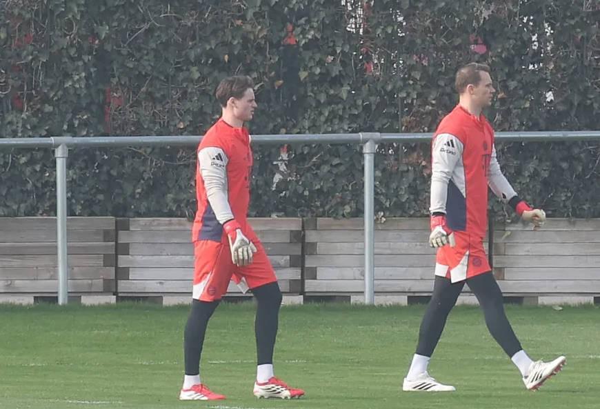 pg电子官网-图片报：诺伊尔将首发出战门兴；16岁小将阿贾伊随一线队训练